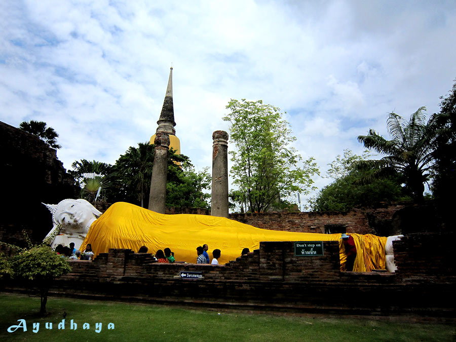 ท่องเที่ยว อยุธยา วัดนิเวศธรรมประวัติ วัดใหญ่ชัยมงคล วัดมหาธาตุ วัดหน้าพระเมรุ เพนียดคล้องช้าง ไหว้พระทำบุญ ที่เที่ยวอยุธยา ที่เที่ยวพระนครศรีอยุธยา