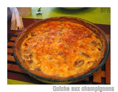low fat quiche