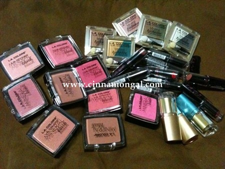 Fiberwig Mascara on Bloggang Com   Cinnamongal   Eye   Blush Review    L A Colors Mineral
