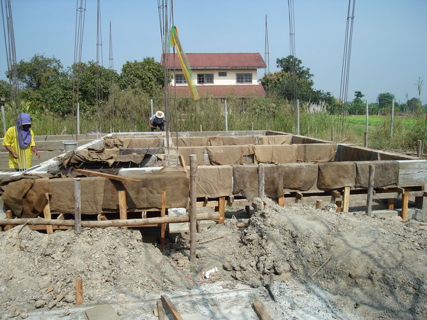 การบ่มคอนกรีต (CONCRETE CURING)