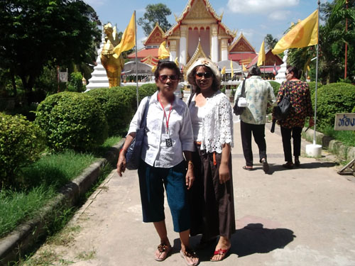 ล่องเรือแม่น้ำเจ้าพระยาไหว้พระ ที่เกาะเกร็ด