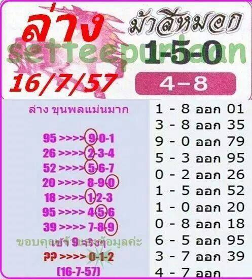 เลขเด็ดอาจารย์ดัง