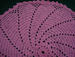 Pink Doily