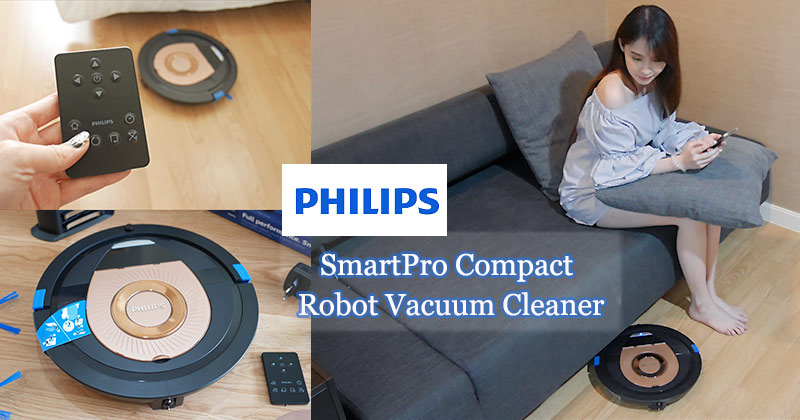 Philips SmartPro Compact Robot Vacuum Cleaner