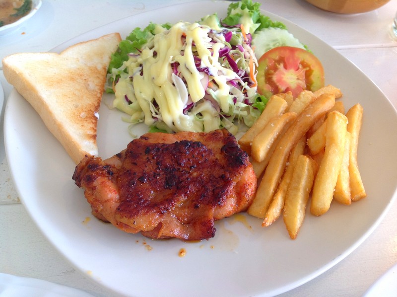 สเต็กไก่สไปซี่
