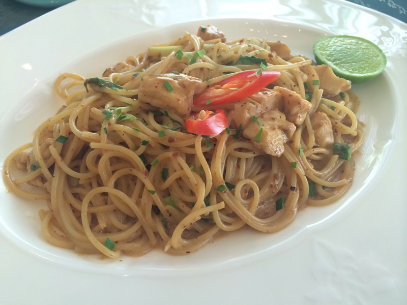 สปาเก็ตตี้ผัดต้มยำ