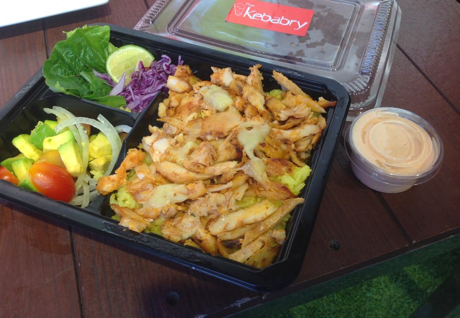 ข้าวไก่เคบับ - The Kebabry thonglor