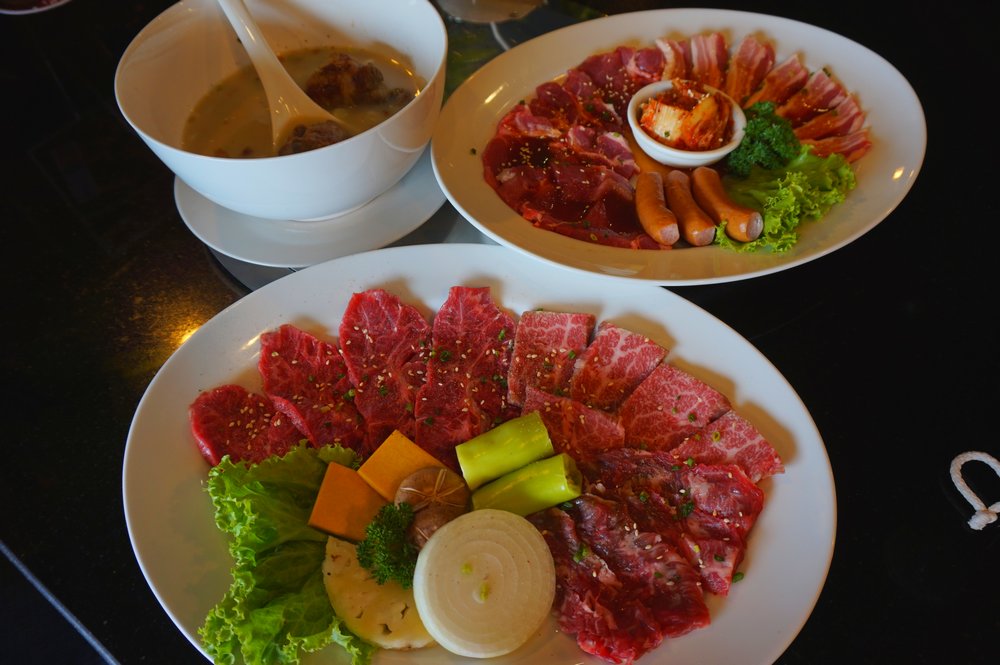 อาหารร้านเดอะแกรนด์บาร์บีคิว