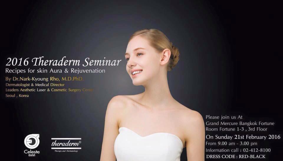 Theraderm Celesta Thailand Workshop Skin Aura Dermatology
