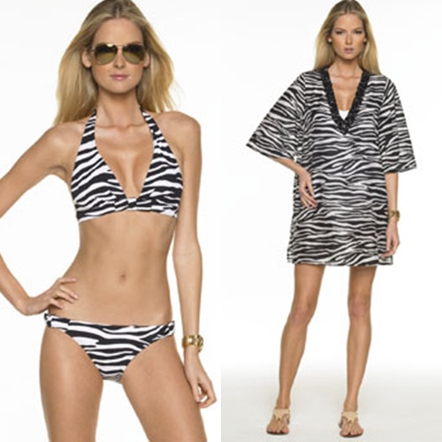 Bikini & Zebra Caftan