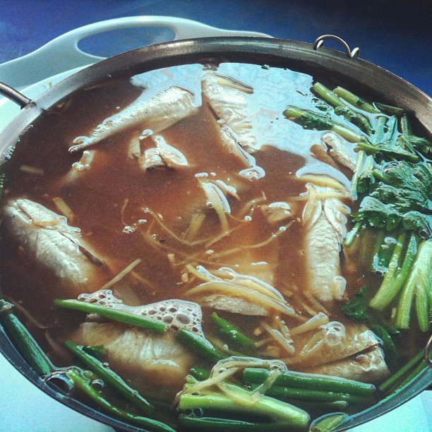 ต้มส้มปลากระบอก