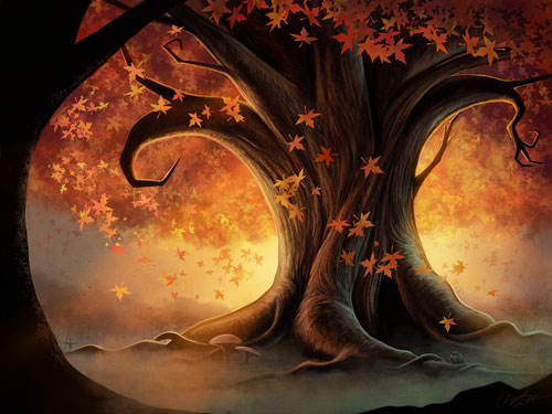 Credit : Autumn Tree by Angela-T