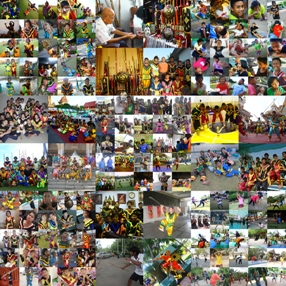 พวกเราในอริยาบทต่างๆขอรับ