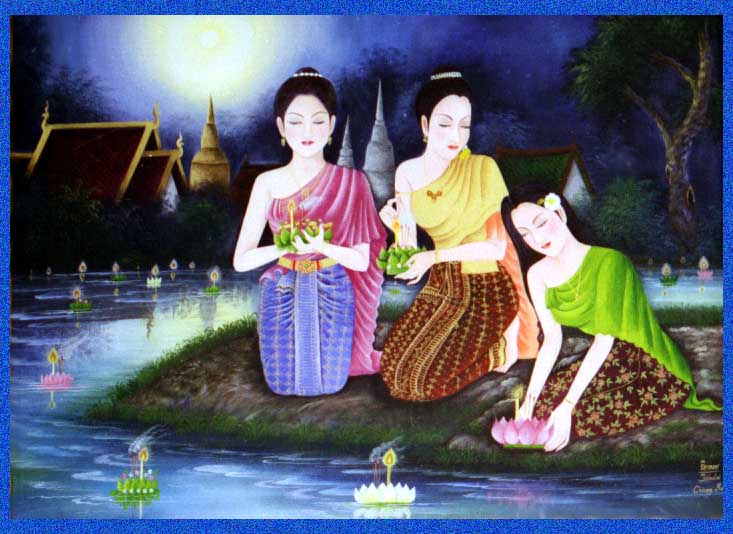 แบบกระทงใบตอง