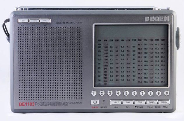 Zerone Récepteur radio portable à ondes courtes Radio Portable à ondes