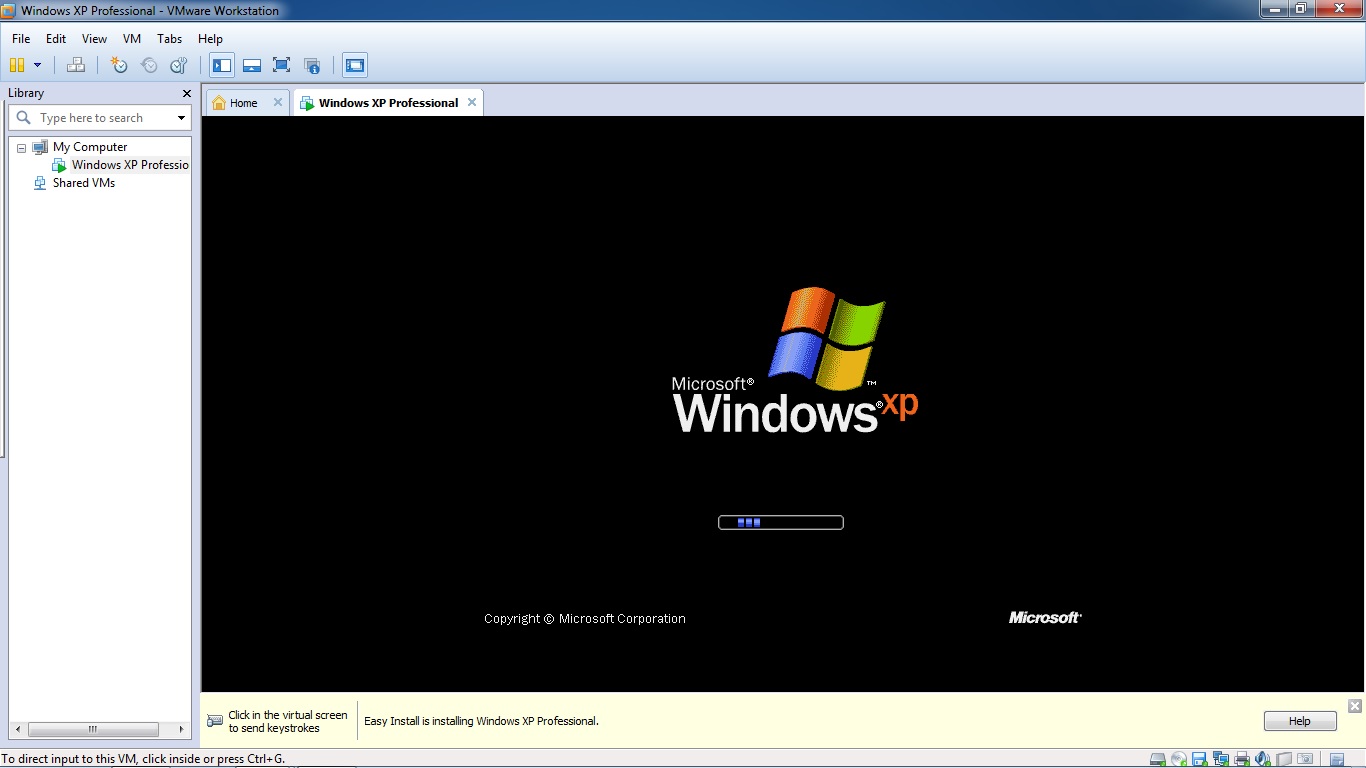 Сайт старых виндовс. Загрузка Windows XP. Windows XP VMWARE. Виртуальная машина виндовс 7. Виндовс Воркстатион.