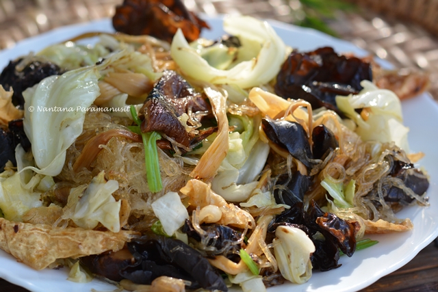 ผัดวุ้นเส้นดอกไม้จีน เจ
