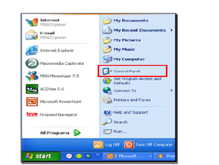 การตั้งค่า Properties modem 56 K
