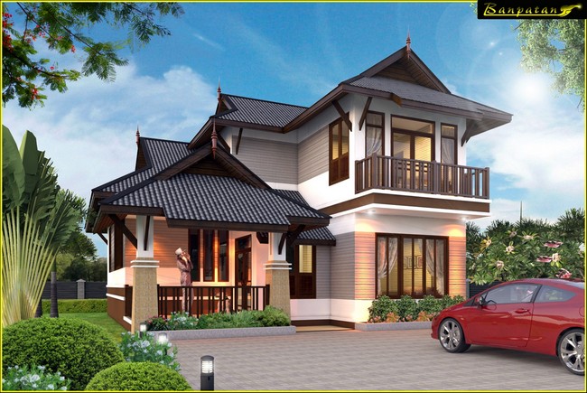 แบบบ้านป่าตาล