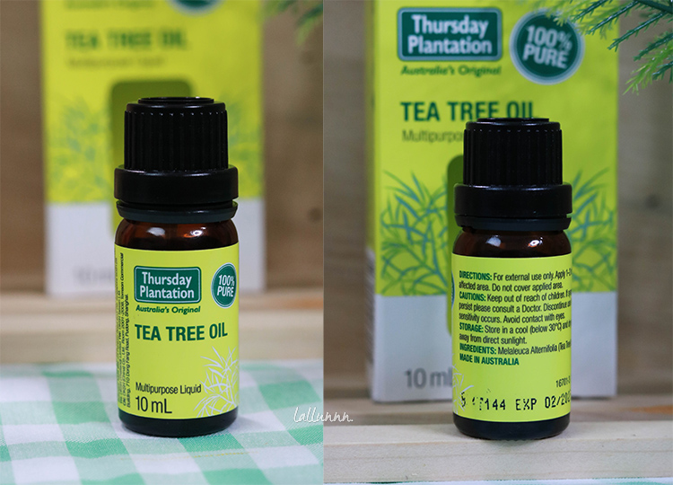 [Review]: Thursday Plantation Tea Tree Oil ทีทรีออยที่จัดการสิวเรื้อรัง ...