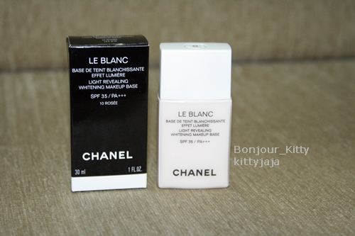 Miss Happy Skin: [REVIEW] Chanel Le Blanc Whitening Moisturising Cream, Le  Blanc Light Revealing Whitening Makeup Base, Les Beiges Healthy Glow Sheer  Powder