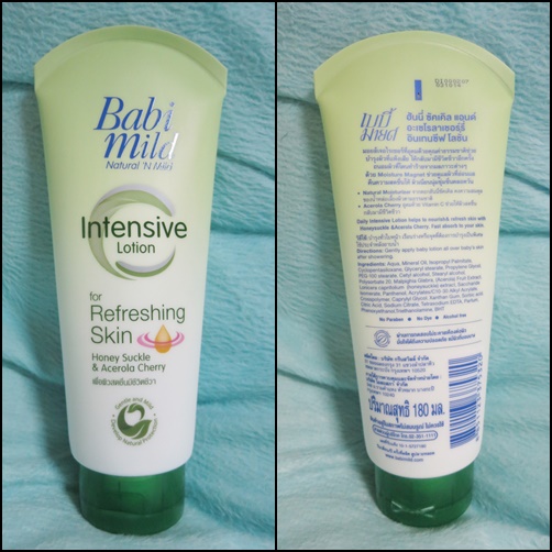 babi mild intensive lotion for 5 dry skin