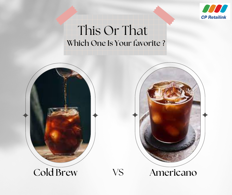 Americano กับ Cold brew ต่างกันอย่างไร