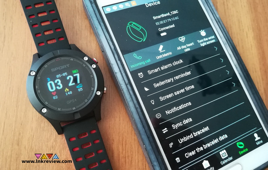 รีวิว No.1 F5 smartwatch นาฬิกาออกกำลังกาย