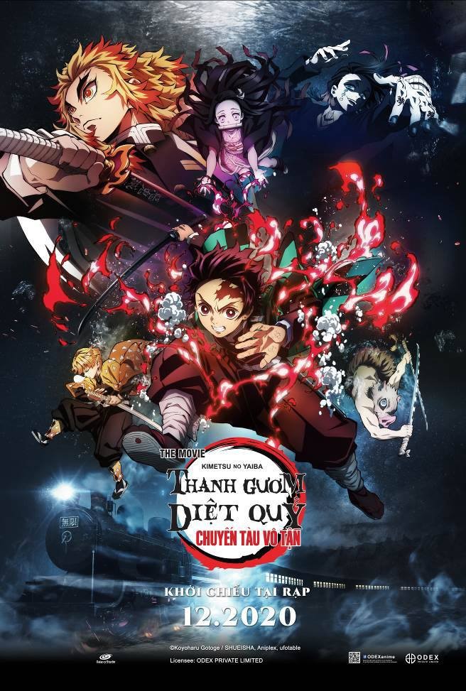 Demon Slayer Streaming Vostfr Crunchyroll demon slayer kimetsu no yaiba - le film le train de l'infini -(2020