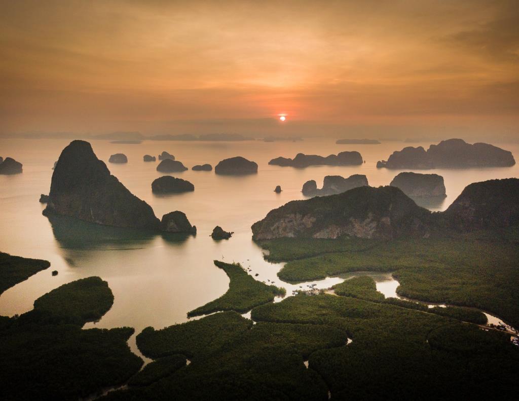 Samet Nangshe Viewpoint Phang Nga Bay, Phang Nga