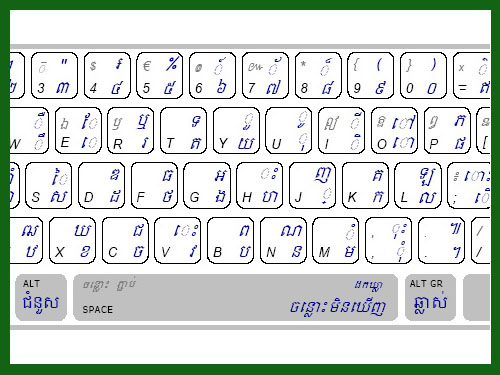 khmer os keyboard layout pdf