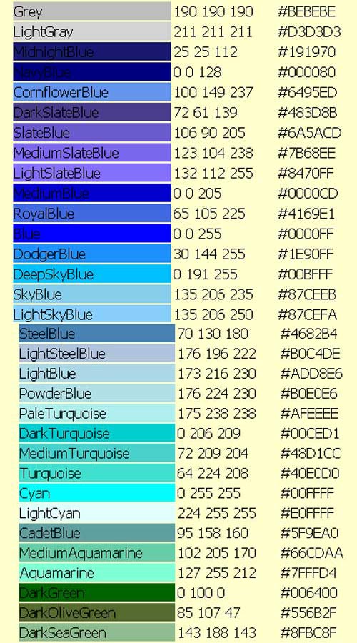 Single Code Color Id CODE COLOR#1 - #3