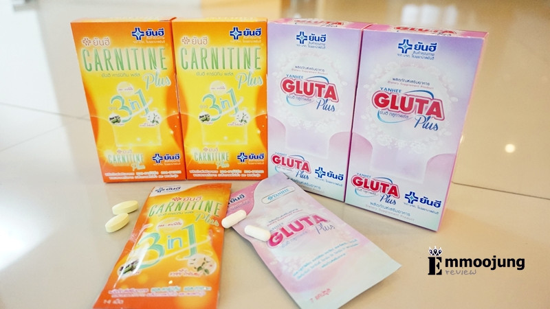 Review : Yanhee Gluta Plus & Yanhee Carnitine Plus Review : Yanhee Gluta Plus & Yanhee Carnitine Plus
