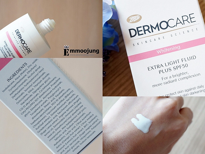 รีวิว Boots Dermocare Whitening & Suncare
