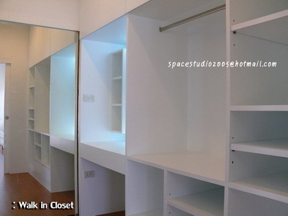 : ม. สราญสิริ รามอินทรา Bedroom & Walk in Closet
