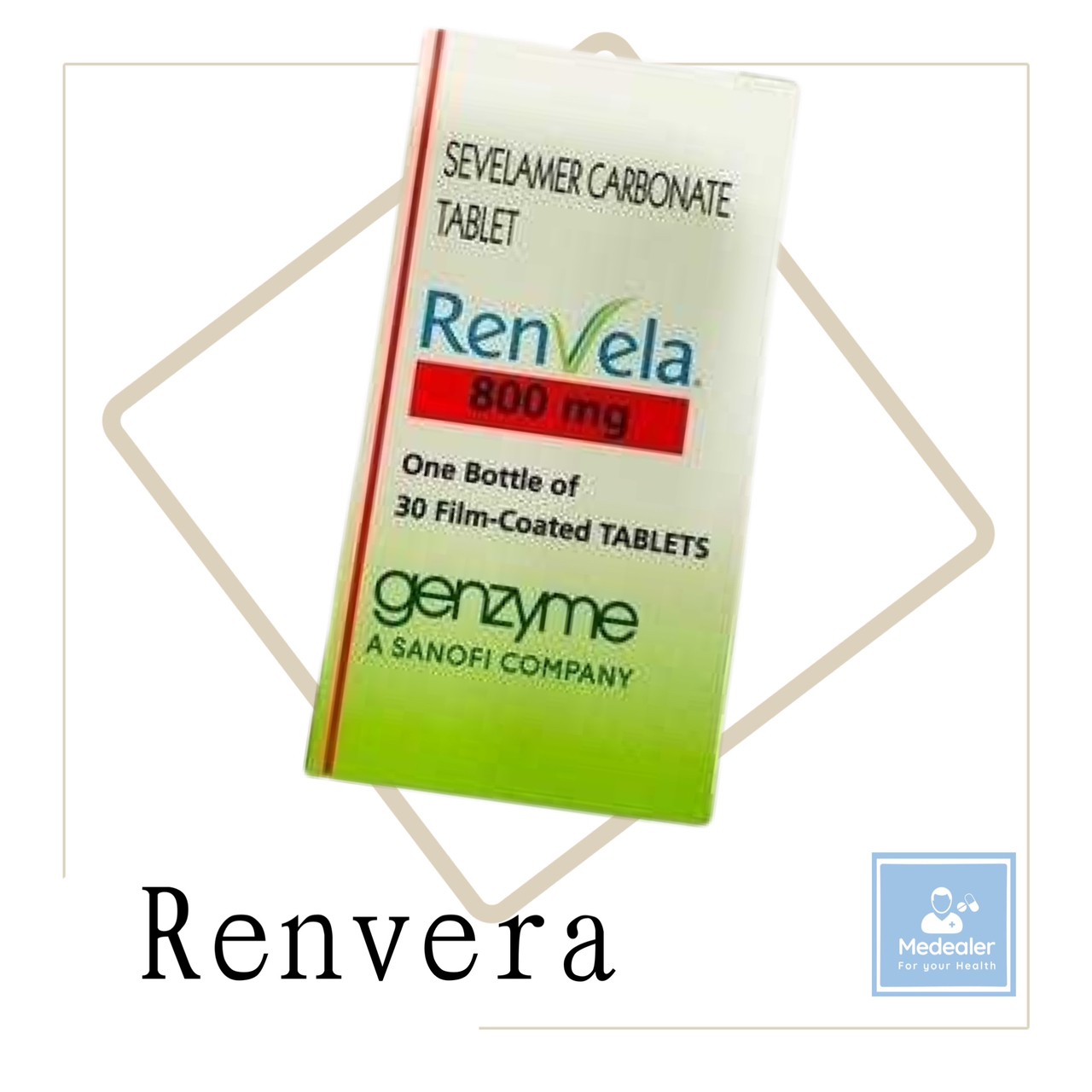 ข้อมูลกลุ่มตัวยา เรนเวลา ( RENVELA)