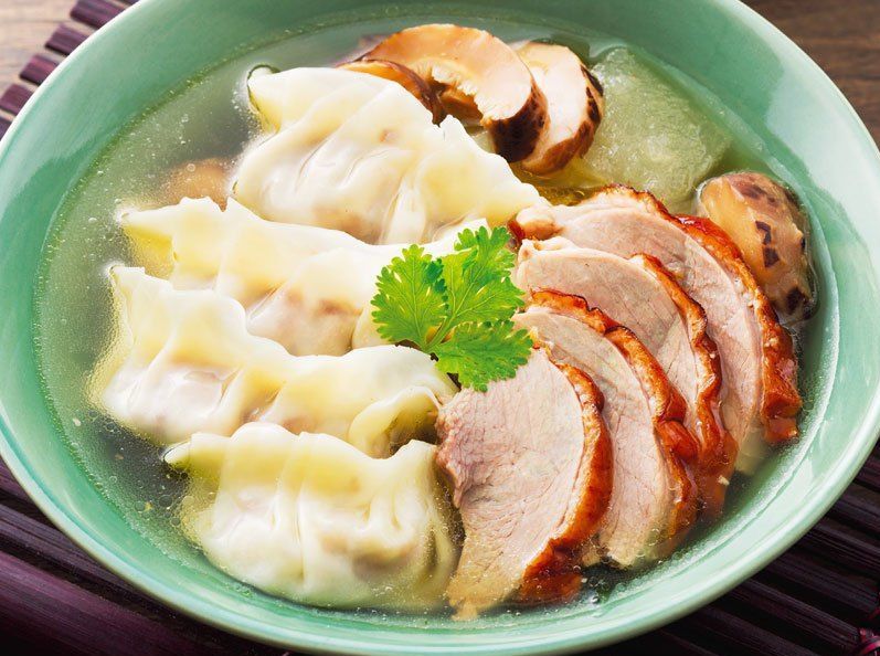 เกี๊ยวน้ำเป็ดย่างซุปมะนาวดอง ทำง่ายๆ อร่อยง่ายๆ โดย มั่งมีโภคภัณฑ์