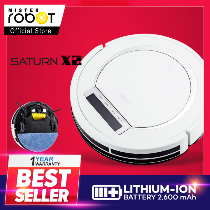 Mister Robot หุ่นยนต์ดูดฝุ่น รุ่น SATURN X2