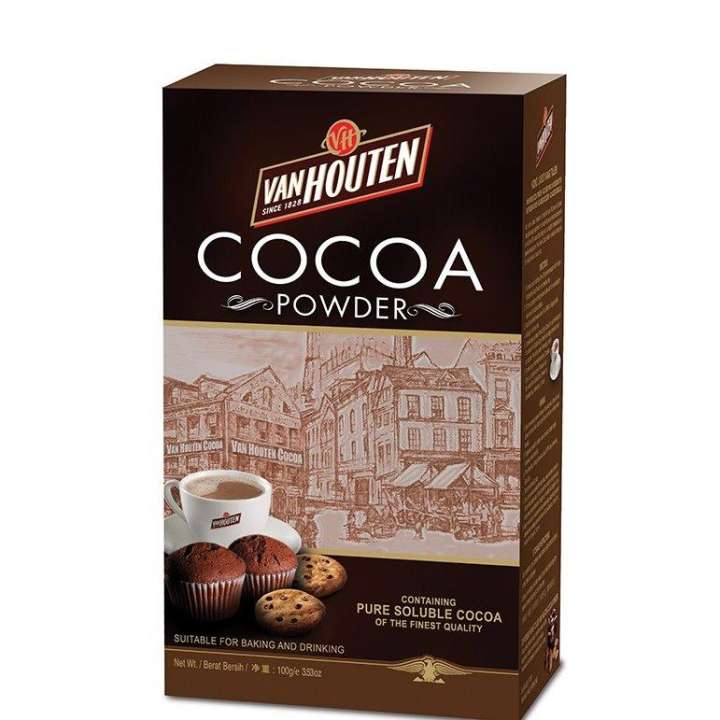 Van Houten ผงโกโก้ แวนฮูเทน Cocoa Powder