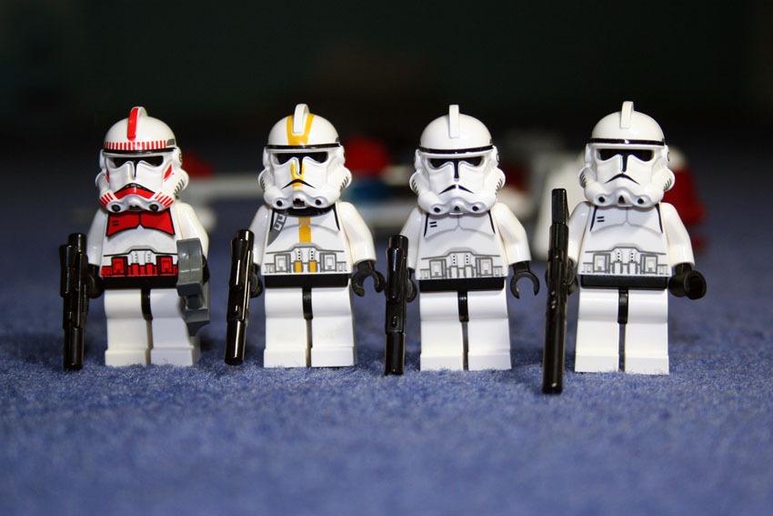 Battle clone. 7655: Clone Troopers Battle Pack.