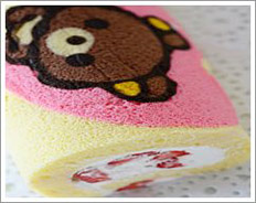 Rilakkuma Roll Cake