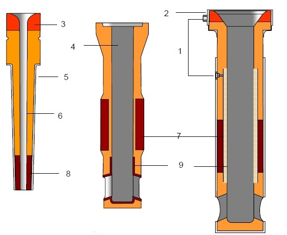 sub entry nozzle