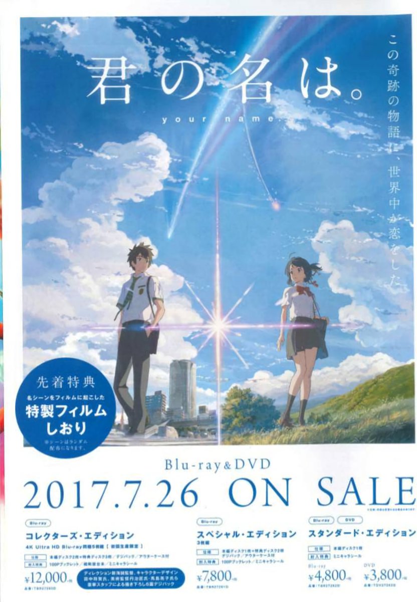 Kimi No Na Wa Deutsch Dvd