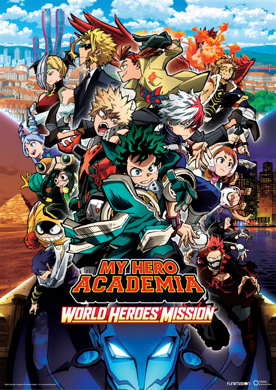 iamZEON : Comics & Anime: My Hero Academia The Movie World Heroes