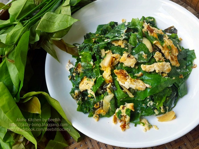 ผลการค้นหารูปภาพสำหรับ ผักเหลียงผัดไข่ วิกิ