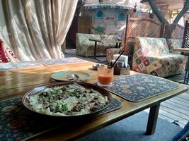 Beshbarmak @ Manus cafe (Kyrgyz food)