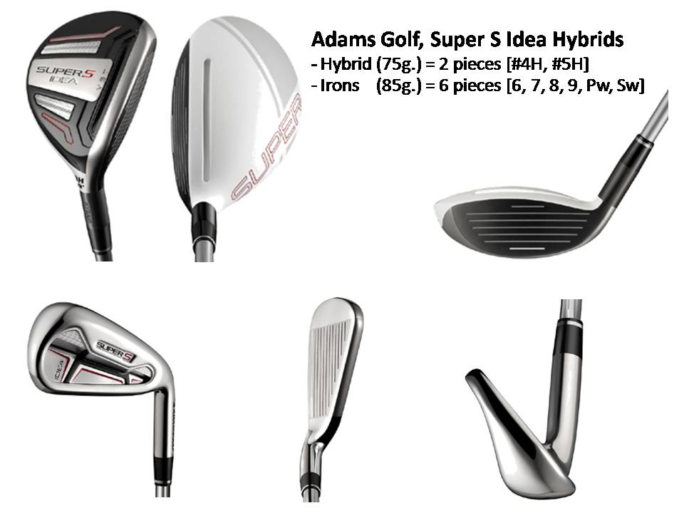Fer 6 Adams Idea Super S – KBS Tour 90 Stiff Acier – Standard Lie Angle, Droitier, Occasion