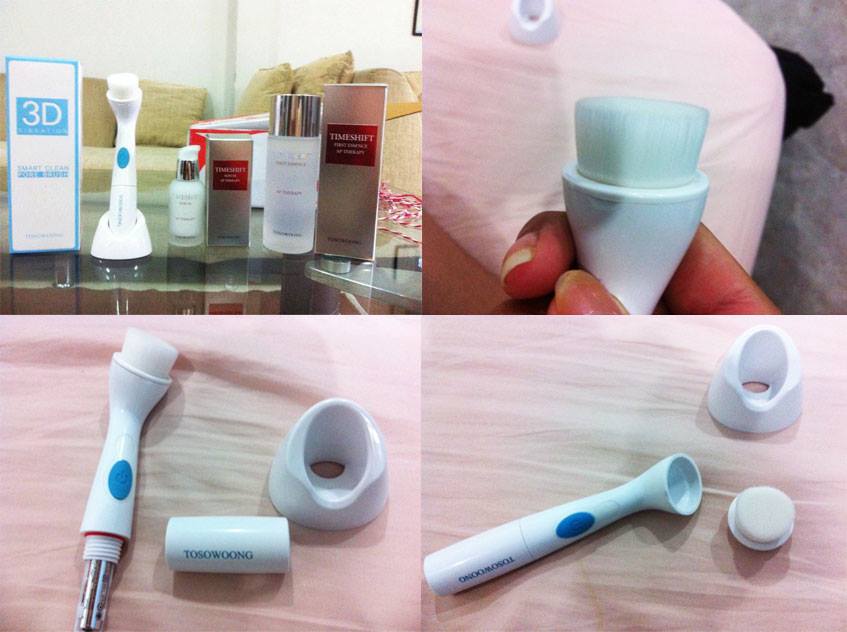แปรงล้างหน้า3d รีวิว