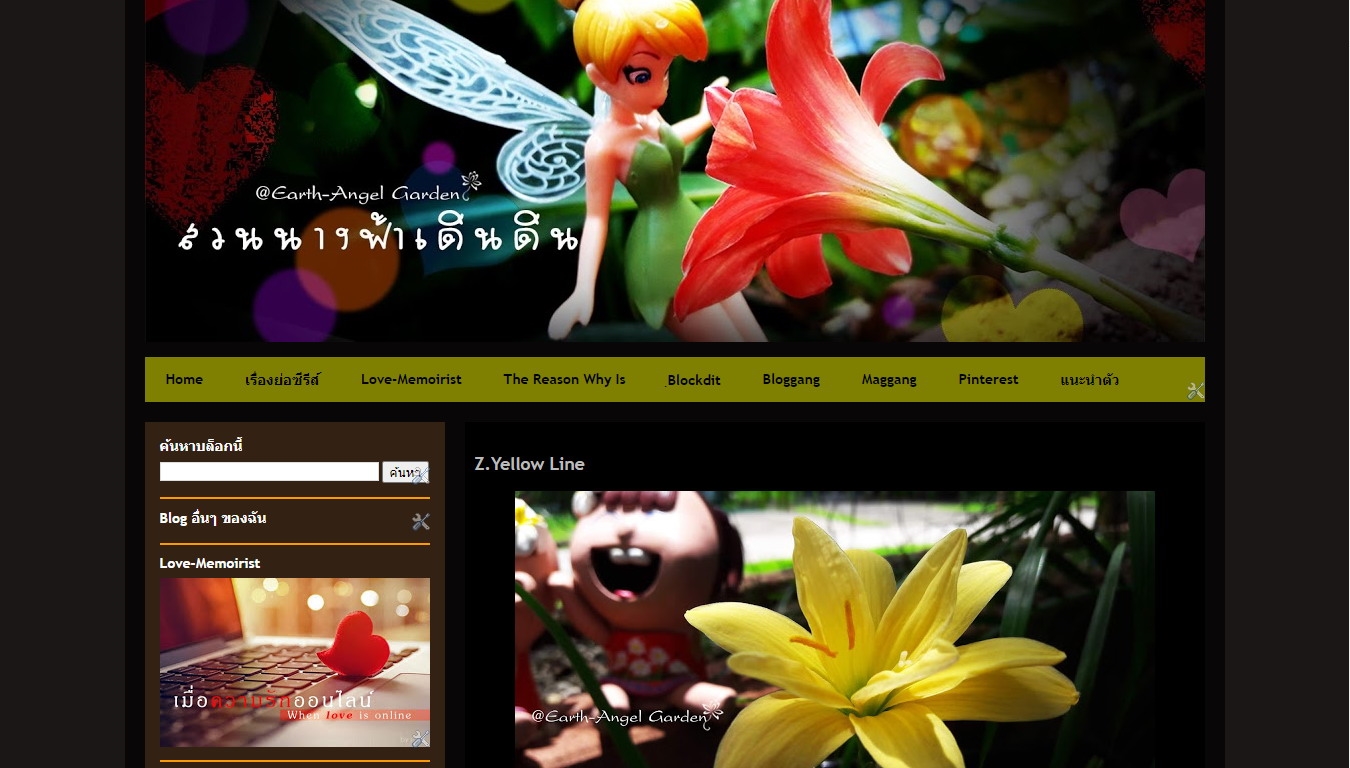 นางฟ้าเดินดิน-เรื่องราวเกี่ยวกับบัวดิน ดอกไม้ที่ชอบ