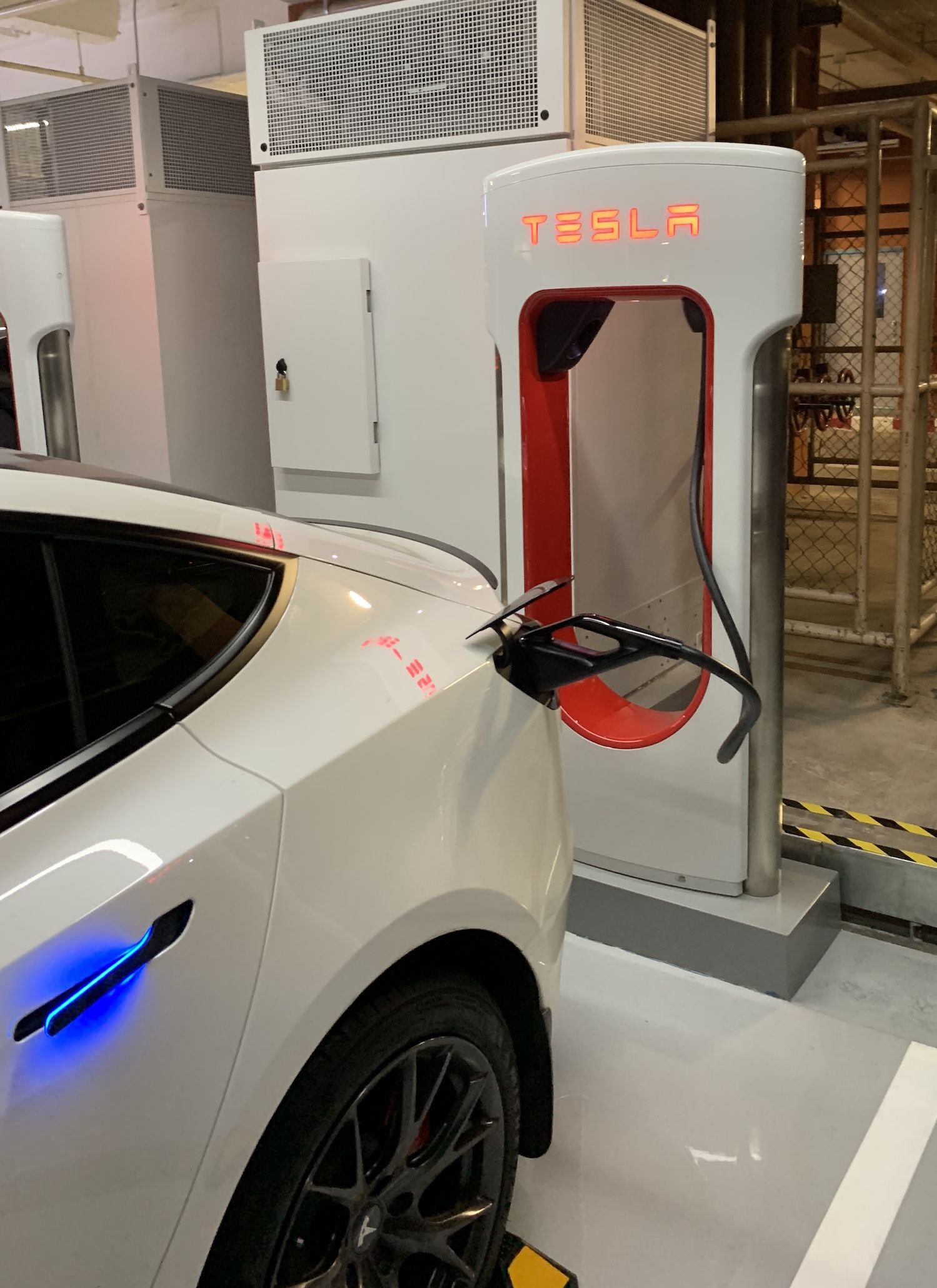 Tesla unable to discount dc fast charge